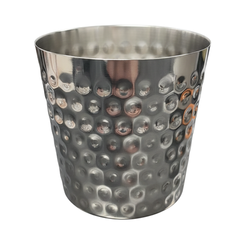 8.5cm Silver Hammered Chip Cup
