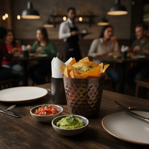 8.5cm Cbk Color Coated Chip Cup