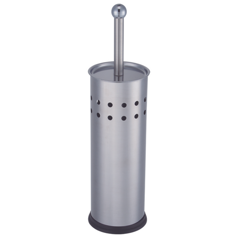 Stainless Steel Round Toilet Brush With Holder