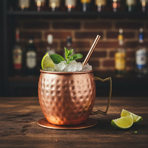 16oz Copper Plated Moscow Mule Mug