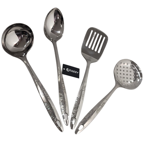 4 Piece Rainbow Kitchen Tool Set