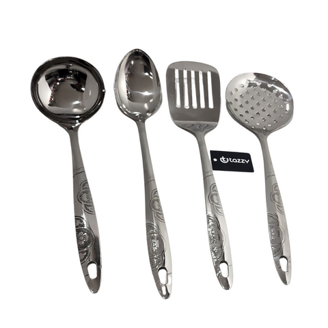 4 Piece Rainbow Kitchen Tool Set