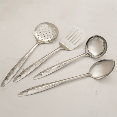 4 Piece Rainbow Kitchen Tool Set