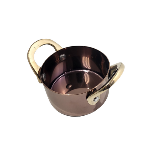 7cm Glossy Caramel Pvd Mini Dish