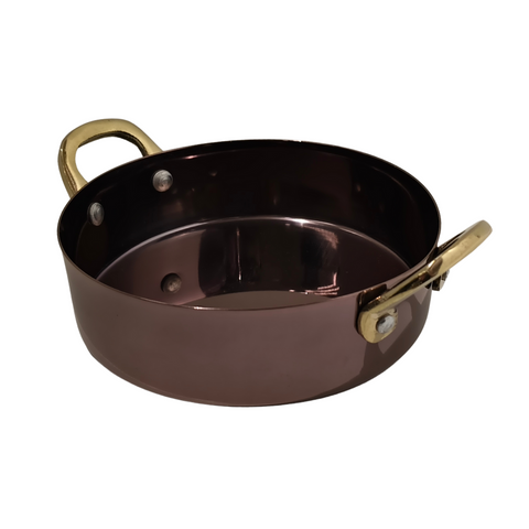 12.25cm Glossy Caramel Pvd Mini Dish