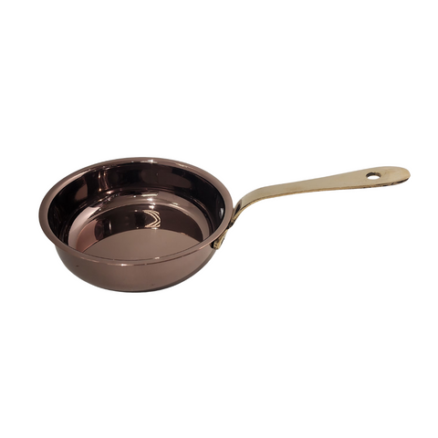 13.5cm Glossy Caramel Pvd Mini FryPan