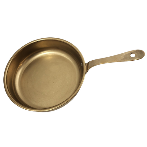 18.5cm Vintage Gold Pvd Mini Fry Pan