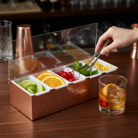 5 Insert Condiment Set