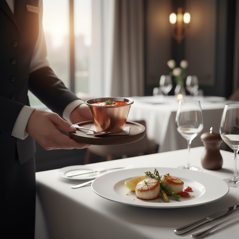 2.5oz Copper Plated Sauce Cup