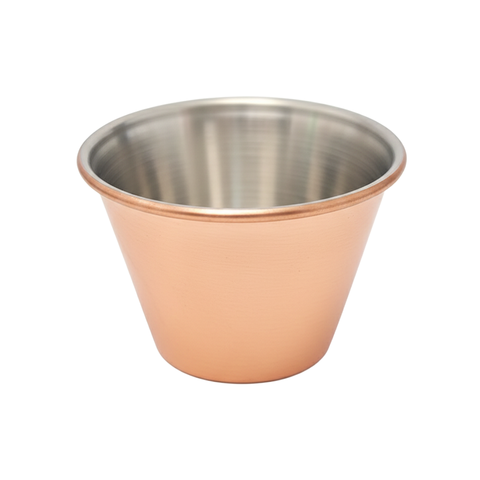 2.5oz Copper Plated Sauce Cup