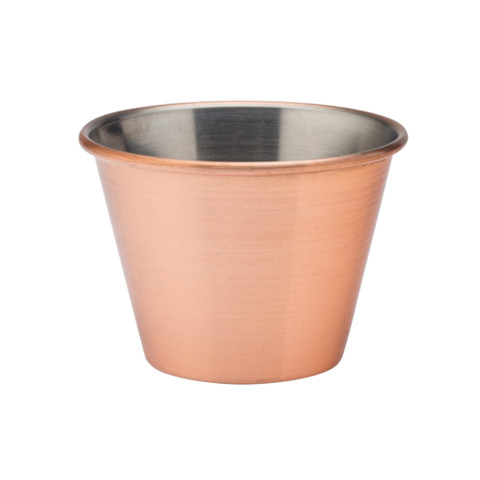 2.5oz Copper Plated Sauce Cup