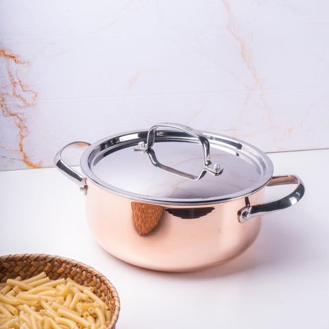 20cm Divani Copper Deep Casserole