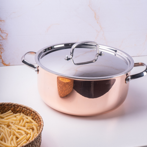 24cm Divani Copper Deep Casserole