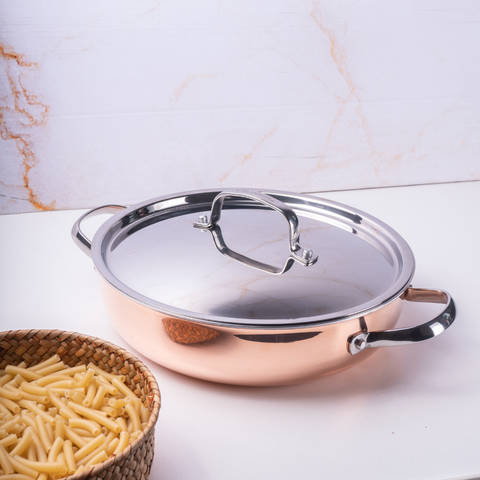 24cm Divani Copper Low Casserole