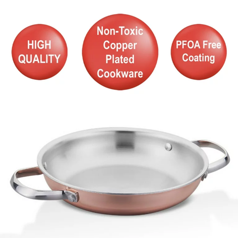 18cm Divani Copper Omelette/Paella Pan