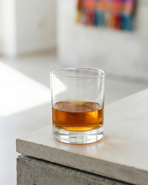 6 Piece 320ml Ada Clear Whisky Glass