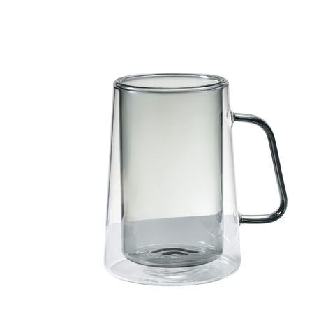 2 Piece Borosilicate Double Wall Glass Cup Set
