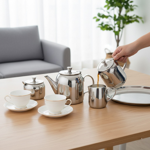 6 Piece Tea And Coffee Set