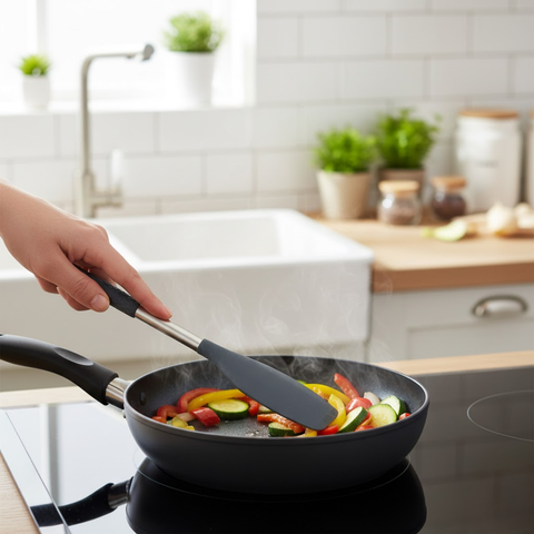 Grey Silicone Spatula