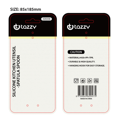 Grey Silicone Spatula Spoon