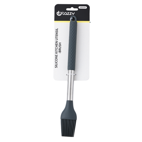 Grey Silicone Pastry Brush