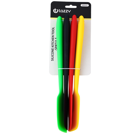 4 Piece Silicone Spatula Set