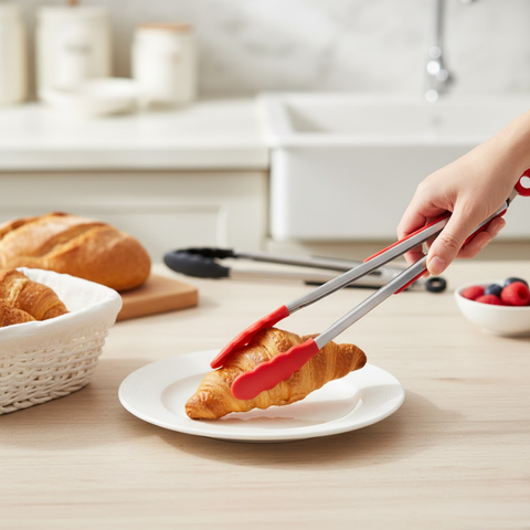 12" Silicon Serving Tong