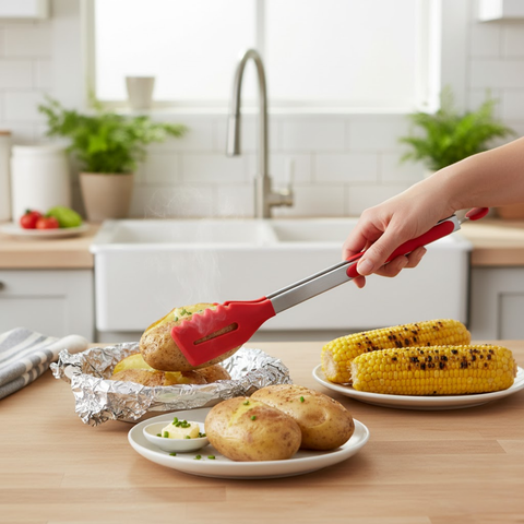 12" Silicon Serving Tong