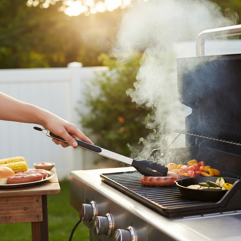 12" Silicon Serving Tong