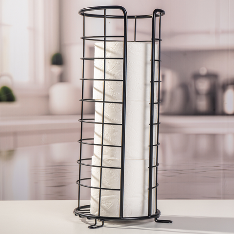 Black Paper Towel Holder