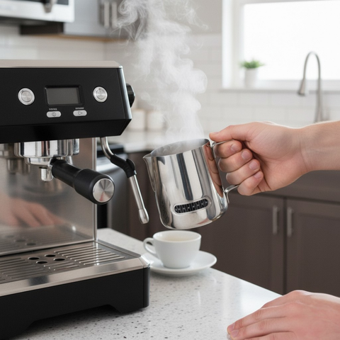 900ml Stainless Steel Milk Pot