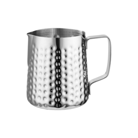 600ml Hammered Stainless Steel Milk Pot