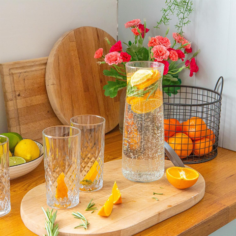 1.2 Litre Glass Bottle With Grey Silicone Lid