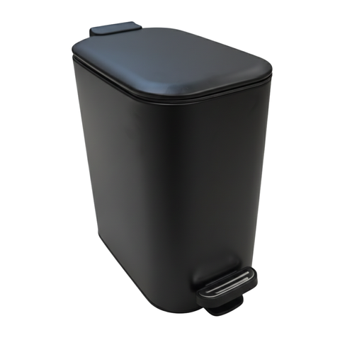 6 Litre Black Dust Bin