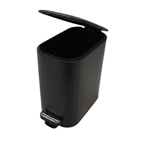 6 Litre Black Dust Bin