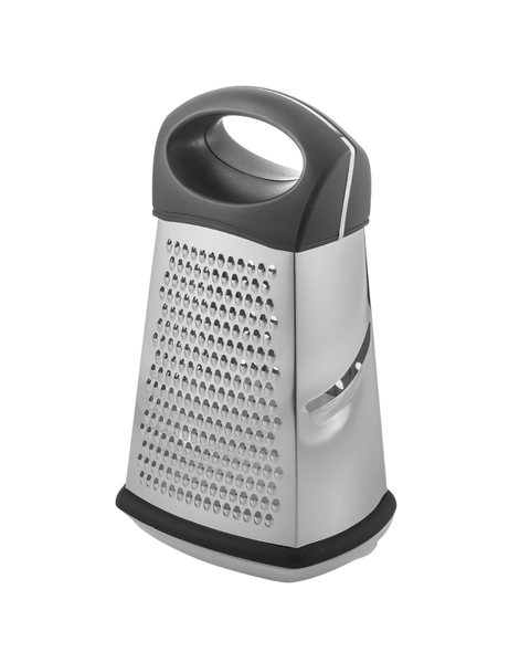4-Side Stainless Steel Grater With Bowl