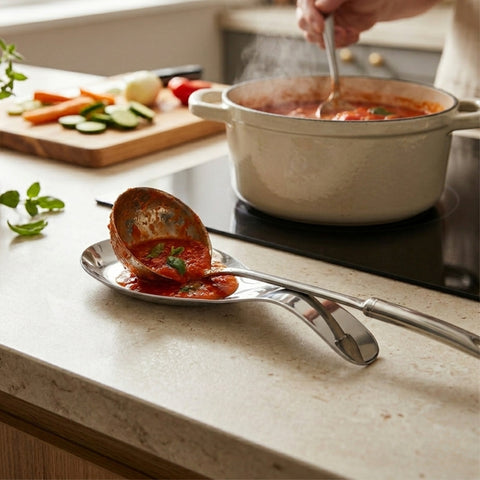 Mirror Polishing Flat Spoon Rest
