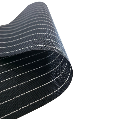1 Piece Black Pvc Woven Placemat