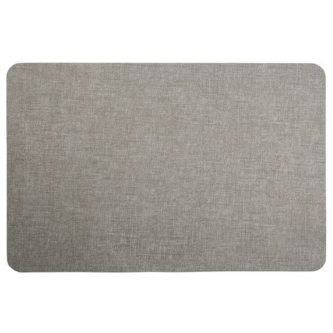 6 Piece Leather Pvc Placemat