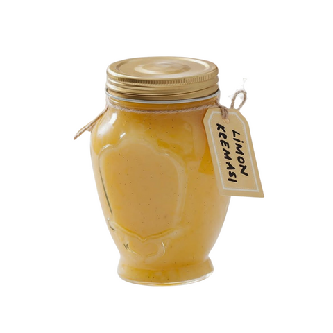 370ml glass jar with gold lid 