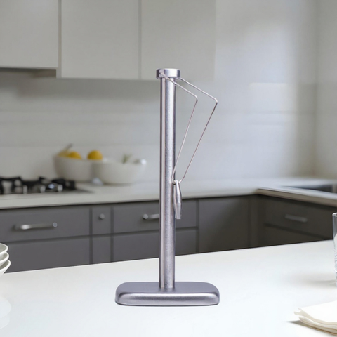 Square Stainless Steel Paper Towel Holder