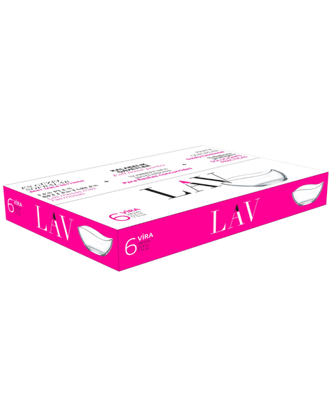 6 Piece 215ml Vira Dessert Bowl