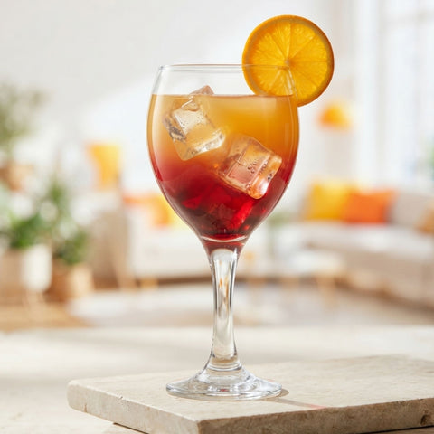 6 Piece 365ml Misket Wine Glass