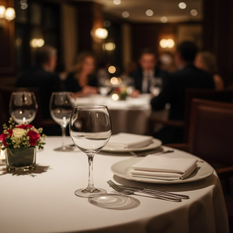 6 Piece 365ml Misket Wine Glass