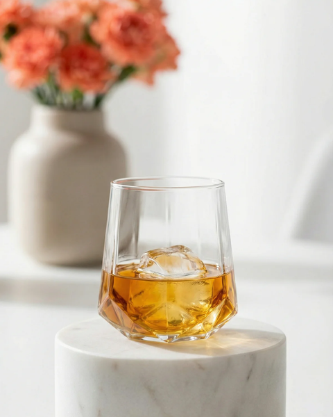 6 Piece 400ml Valeria Whiskies Glass