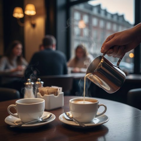 20oz Stainless Steel Milk Pot