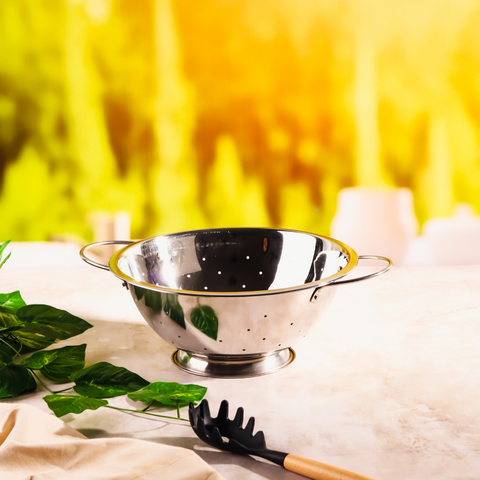 28cm Stainless Steel Colander With Handles – Standard Gifts