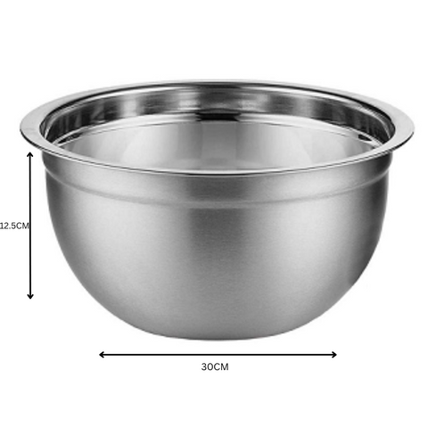 30cm Stainless steel german bowl