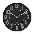 Round wall clock