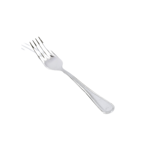 12 Piece Bead 18-10 Stainless Steel Dessert Fork